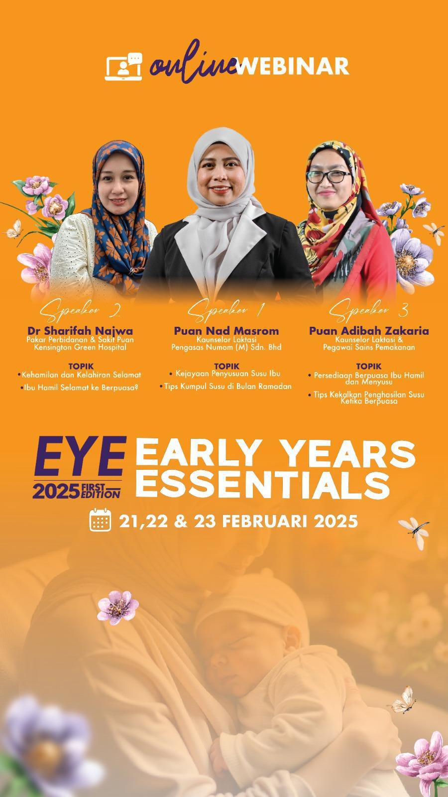 Online Webinar Early Years Essentials (E.Y.E)