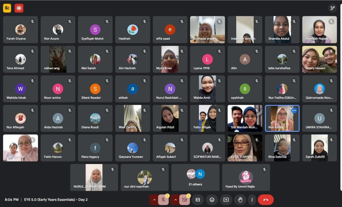 Online Webinar Early Years Essentials (E.Y.E)