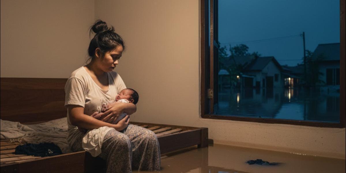 Penyusuan Ketika Banjir