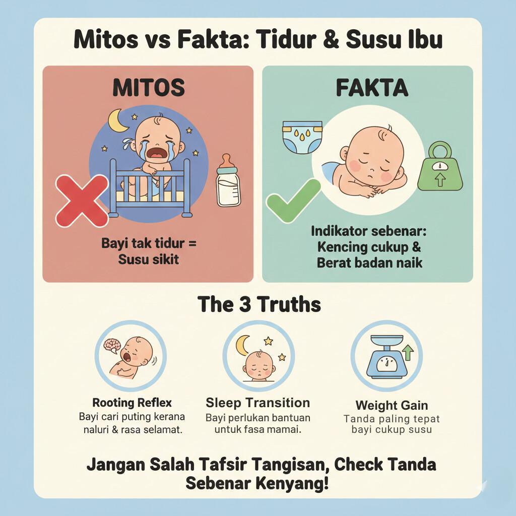 SILAP FAHAM TIDUR BAYI VS PENYUSUAN SUSU IBU