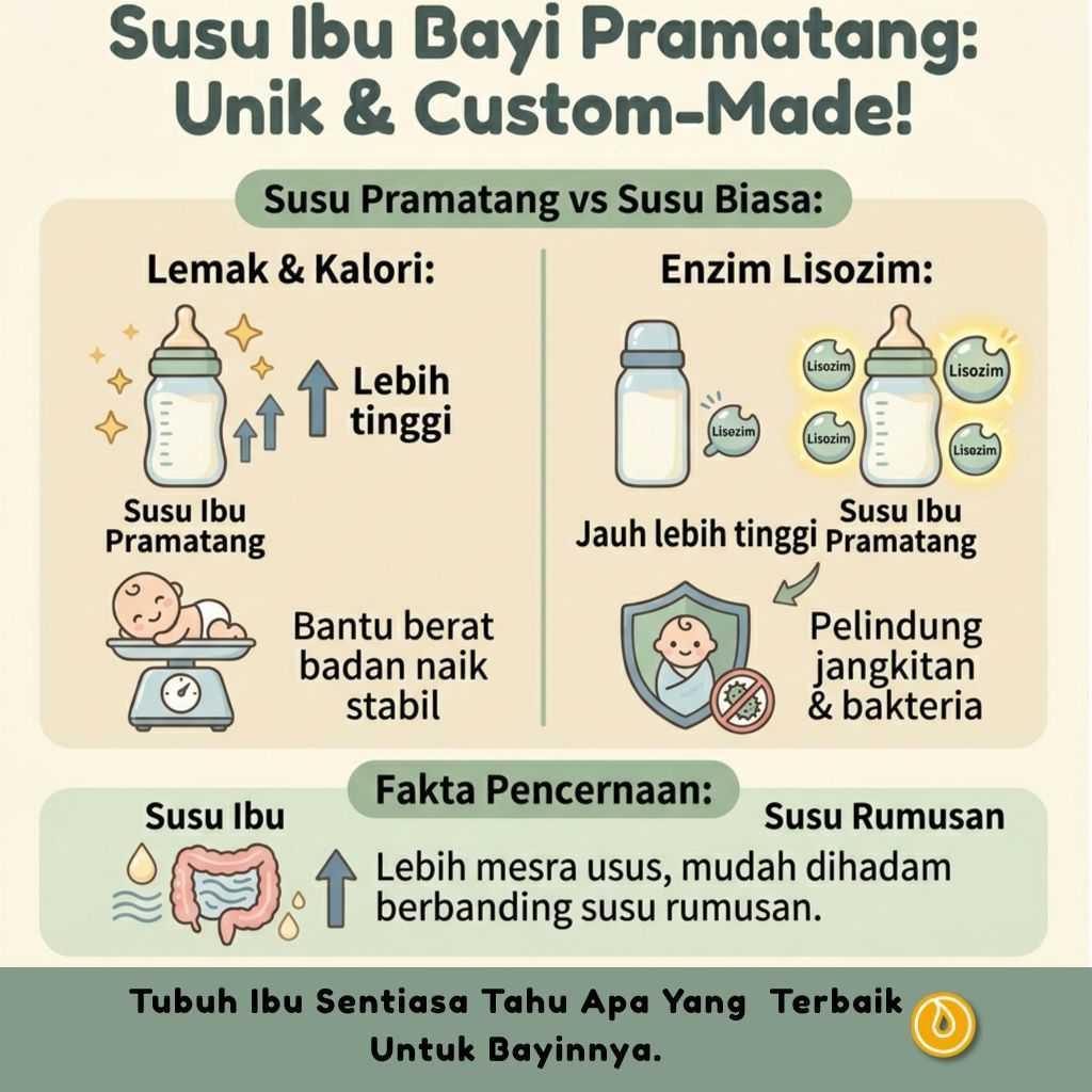 KELEBIHAN SUSU IBU UNTUK BAYI PRAMATANG