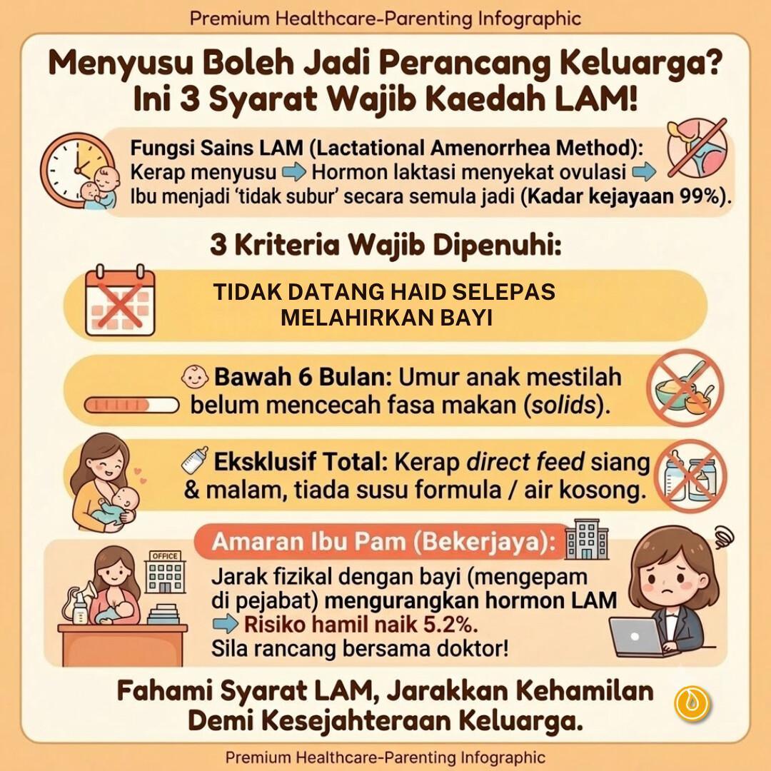 Penyusuan Susu Ibu Sebagai Pencegah Kehamilan