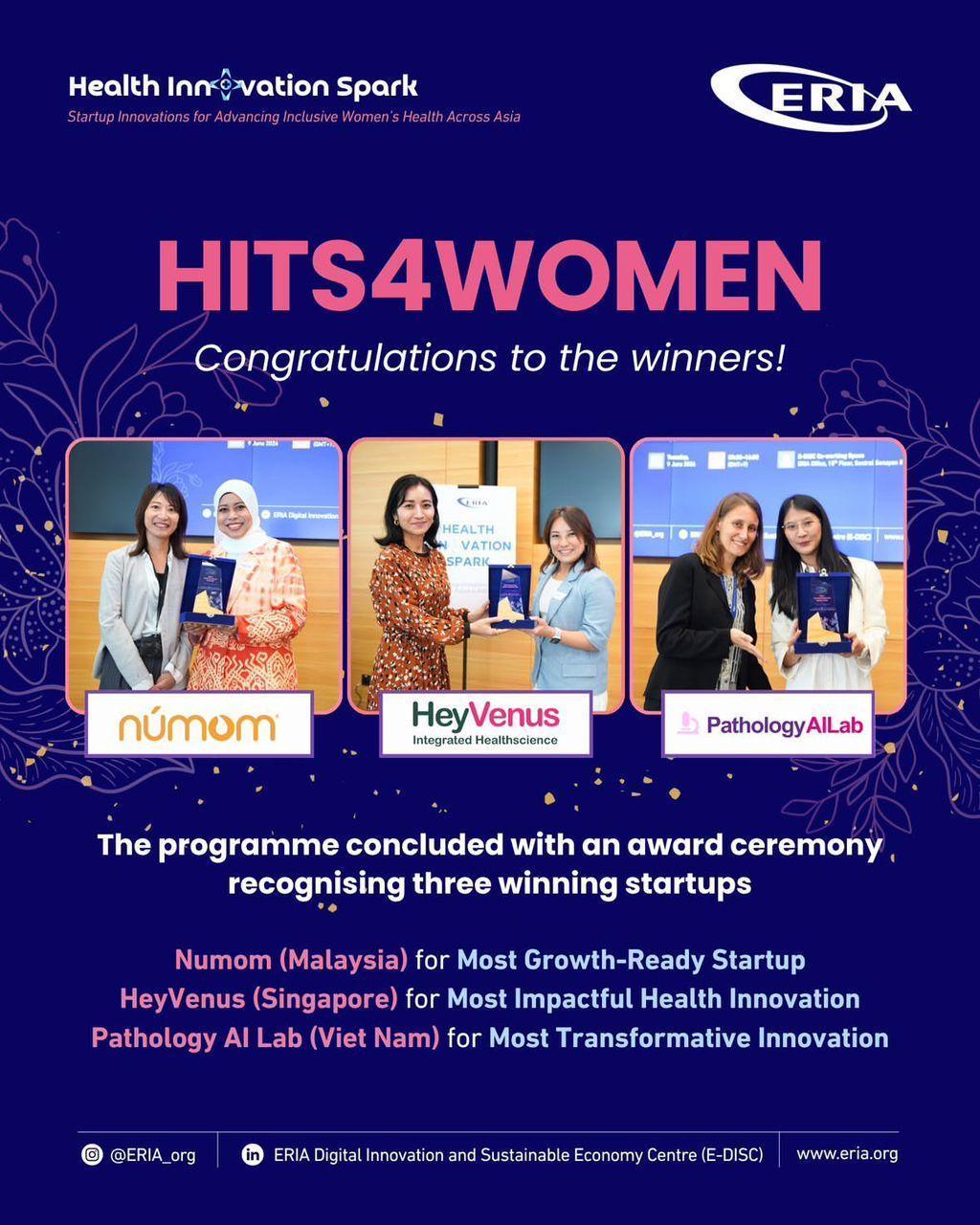 Numom Rangkul Anugerah "Most Growth-Ready Start-up" Di Pentas HITS4WOMEN Jakarta