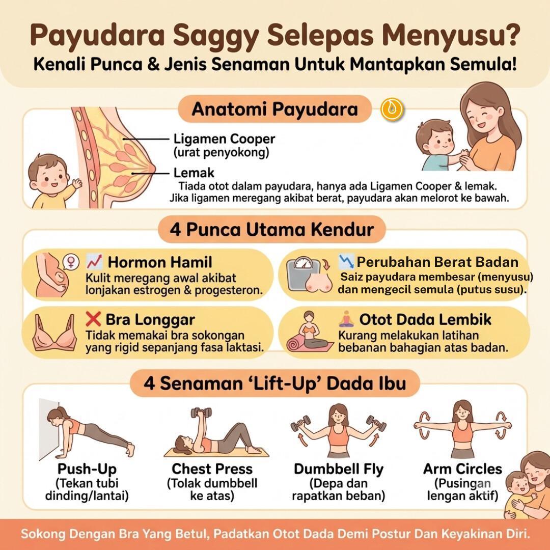 SENAMAN KEMBALIKAN BENTUK PAYUDARA
