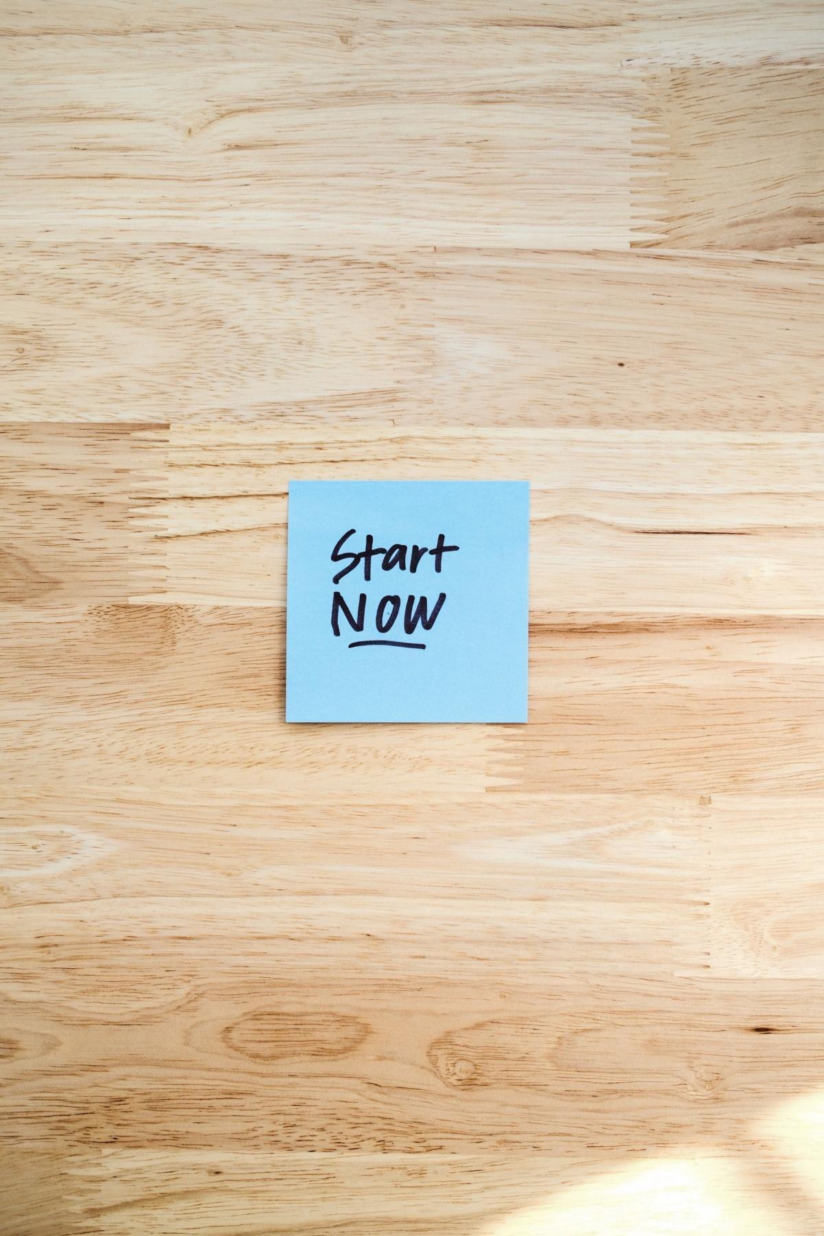Stop waiting and start small Stop waiting and start small