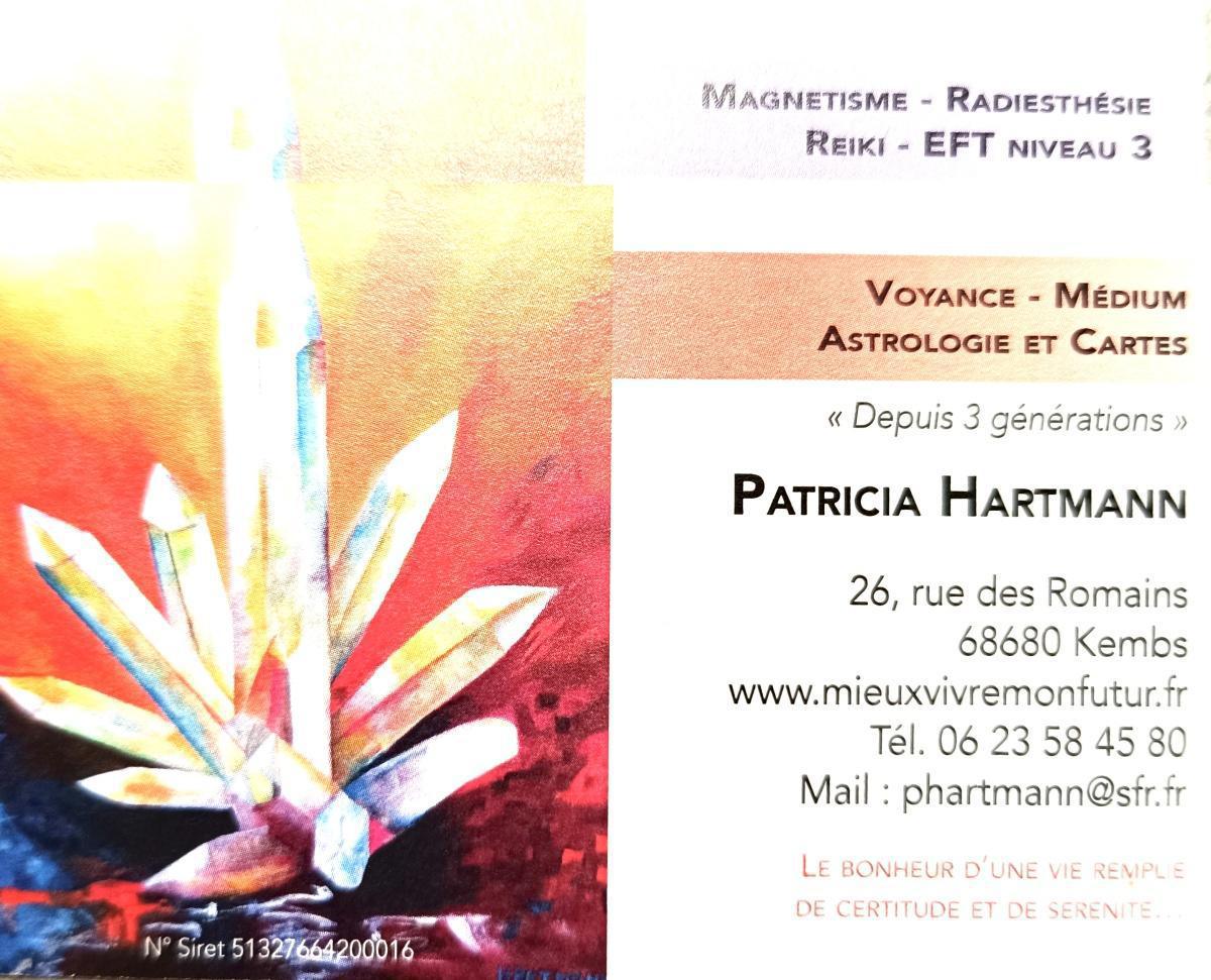 HARTHMANN Patricia - médium / astrologue HARTHMANN Patricia - médium / astrologue
