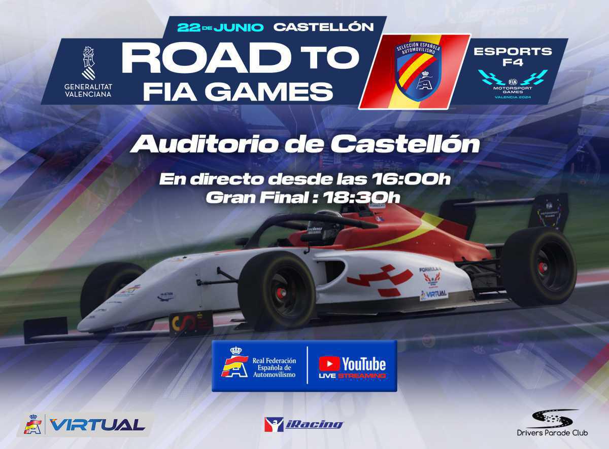 Castellón y Alicante celebrarán las finales eSports de la Selección Española de Automovilismo Castellón y Alicante celebrarán las finales eSports de la Selección Española de Automovilismo
