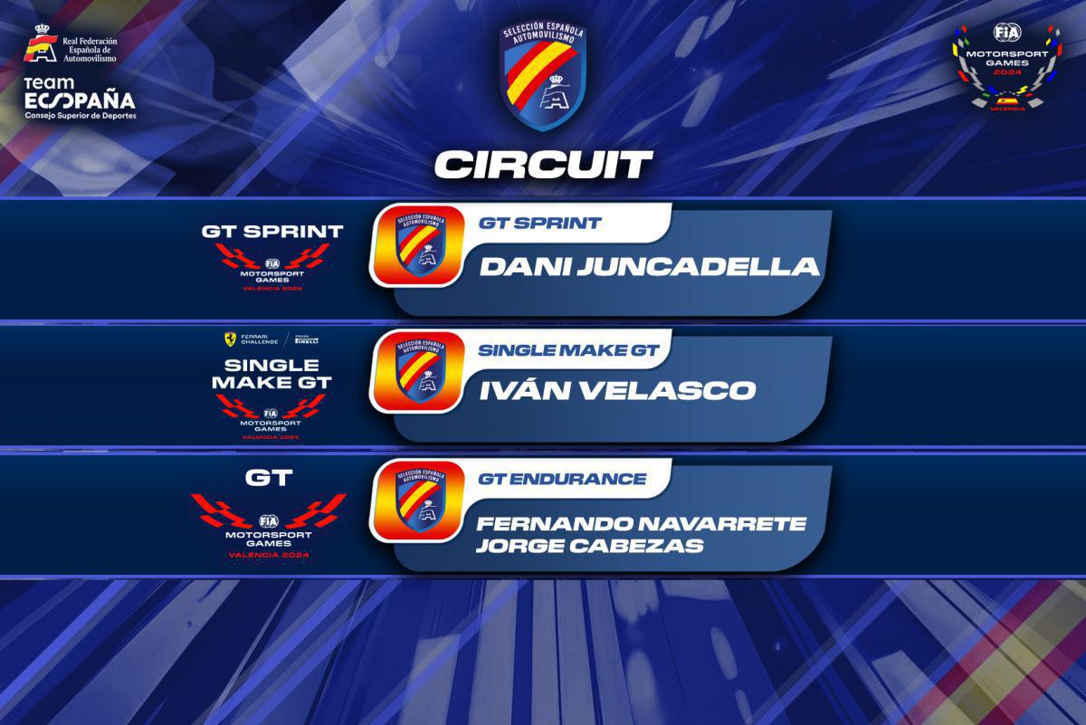 ¡La Selección Española de Automovilismo da la bienvenida a sus nuevos miembros! ¡La Selección Española de Automovilismo da la bienvenida a sus nuevos miembros!