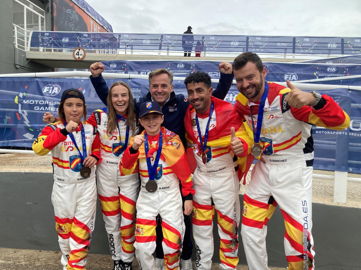 ¡La Selección Española de Automovilismo gana los FIA Motorsport Games con 18 medallas!