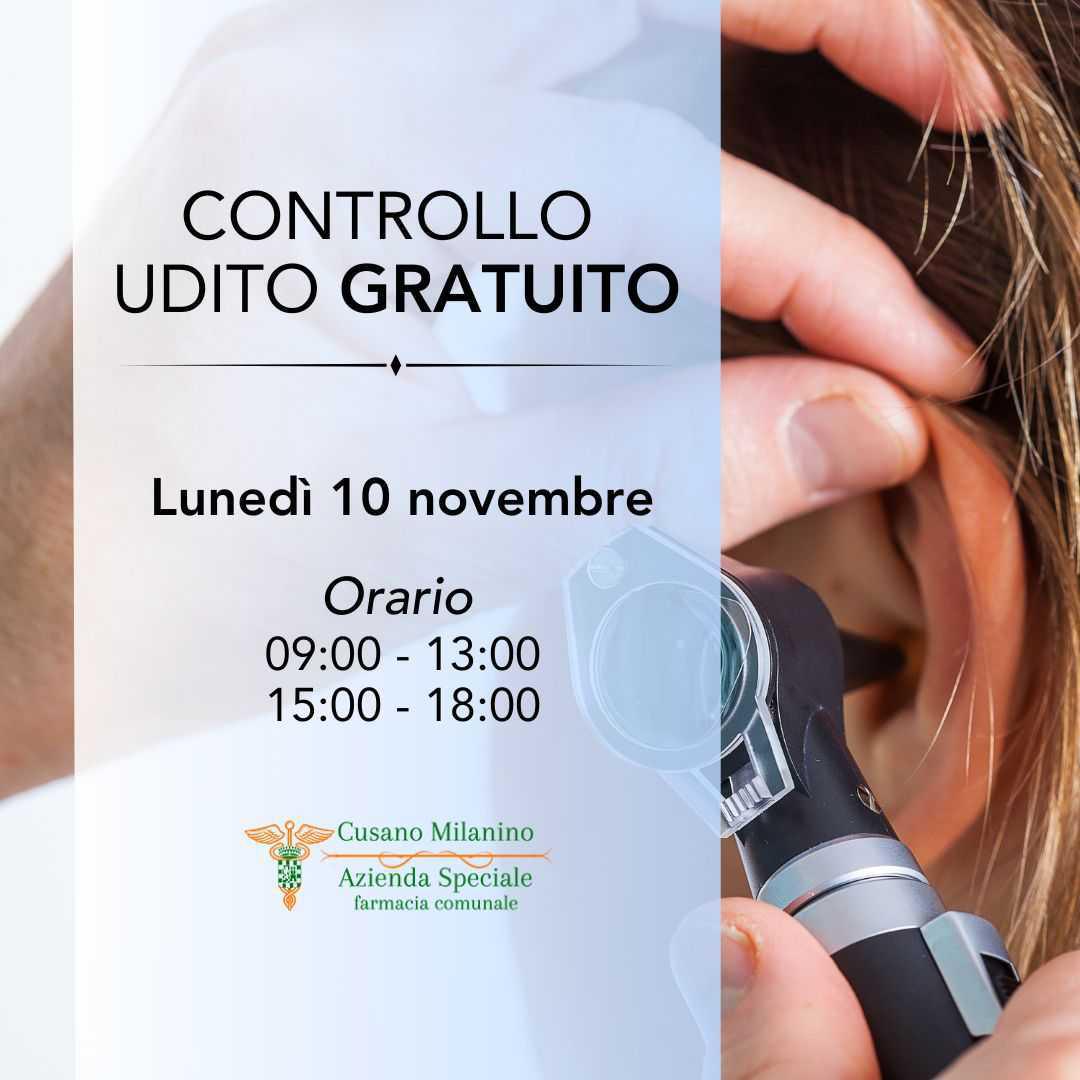 Controllo gratuito dell'Udito Controllo gratuito dell'Udito