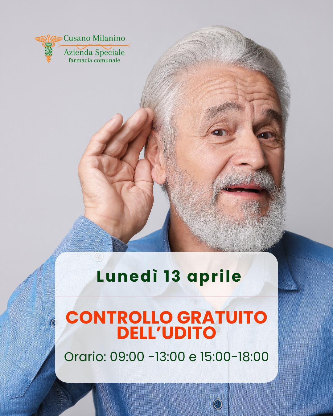 Controllo gratuito dell'Udito Controllo gratuito dell'Udito