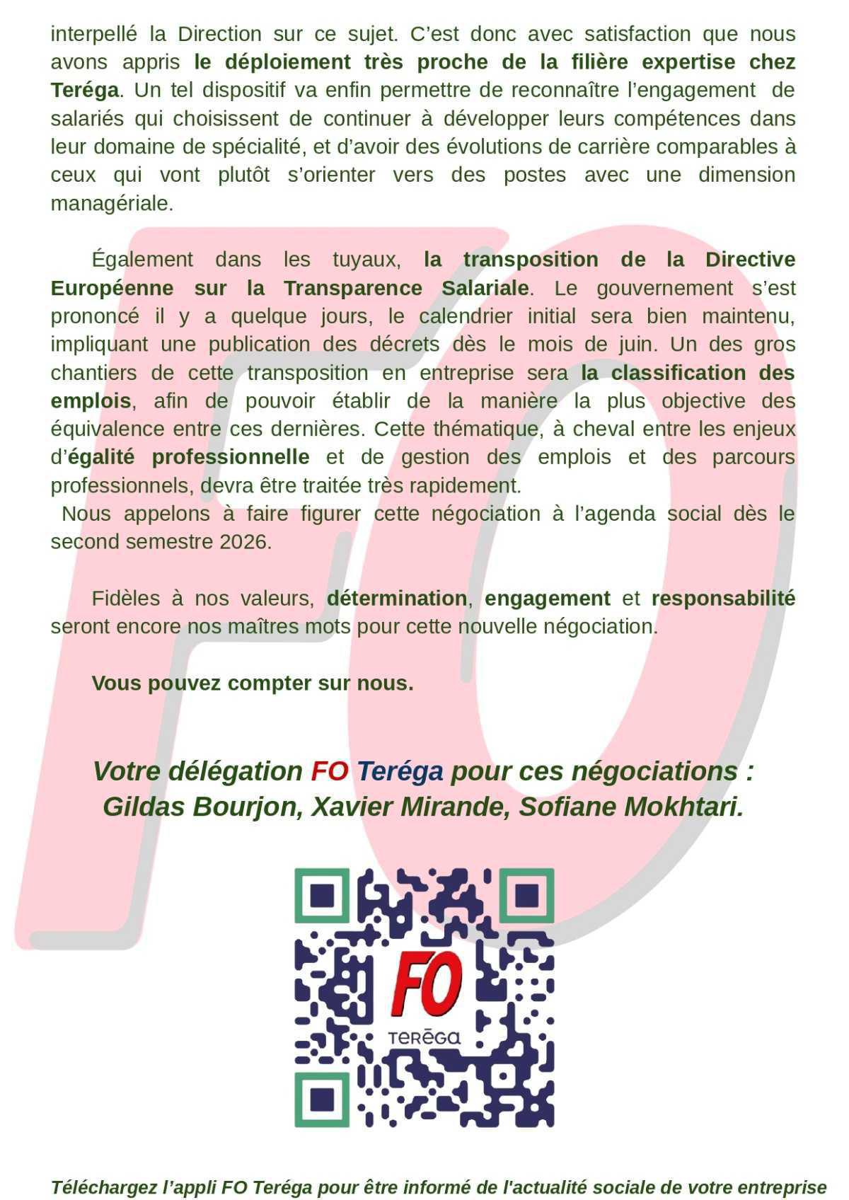 Gestion des Emplois et des Parcours Professionnels