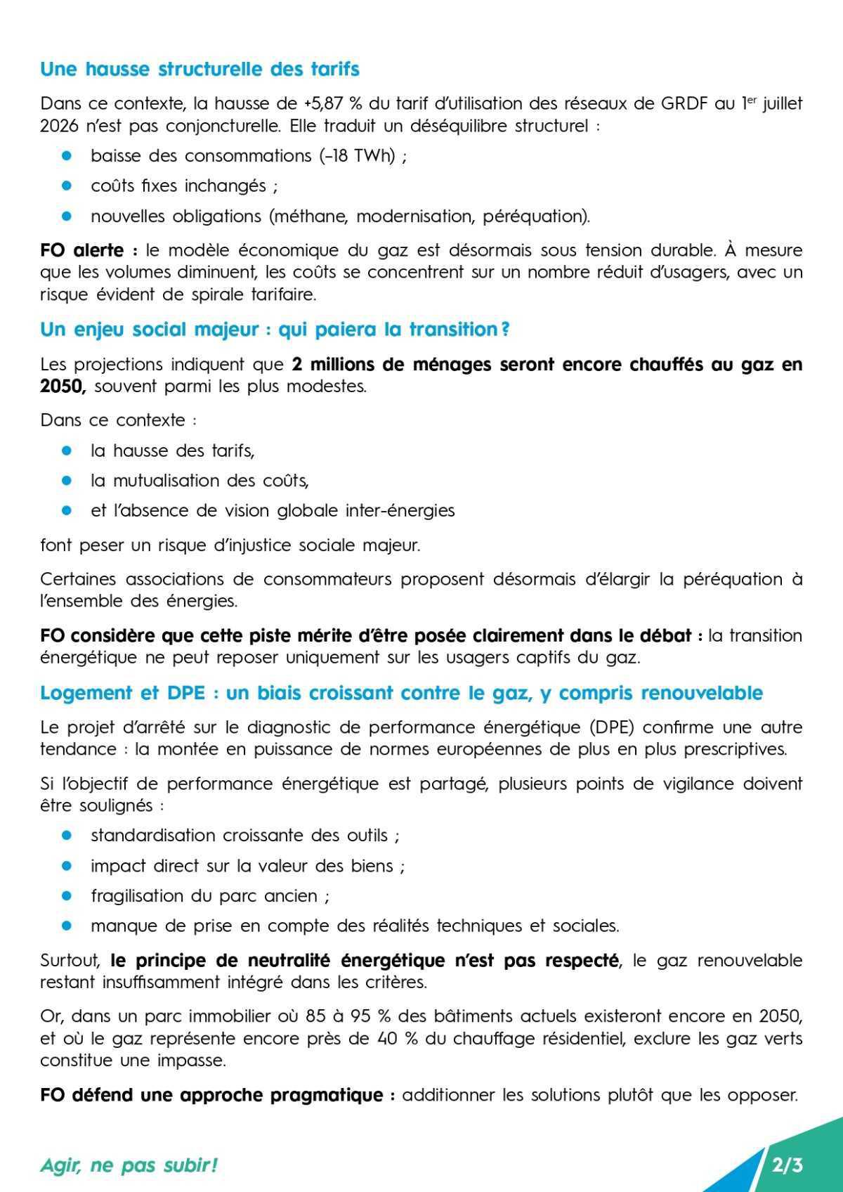 Conseil Supérieur de l'Energie, CR de la séance du 5 mai 2026