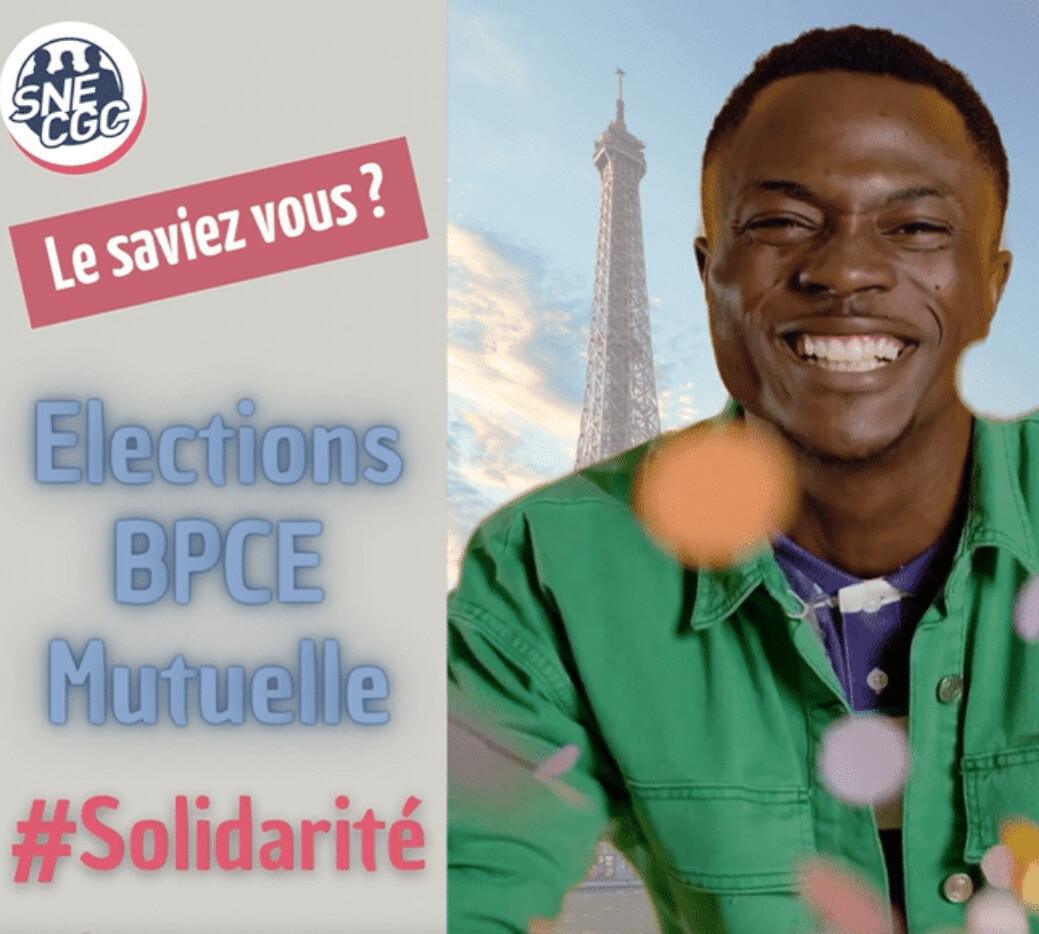 Elections BPCE Mutuelle : Le SNE-CGC garant de la solidarité
