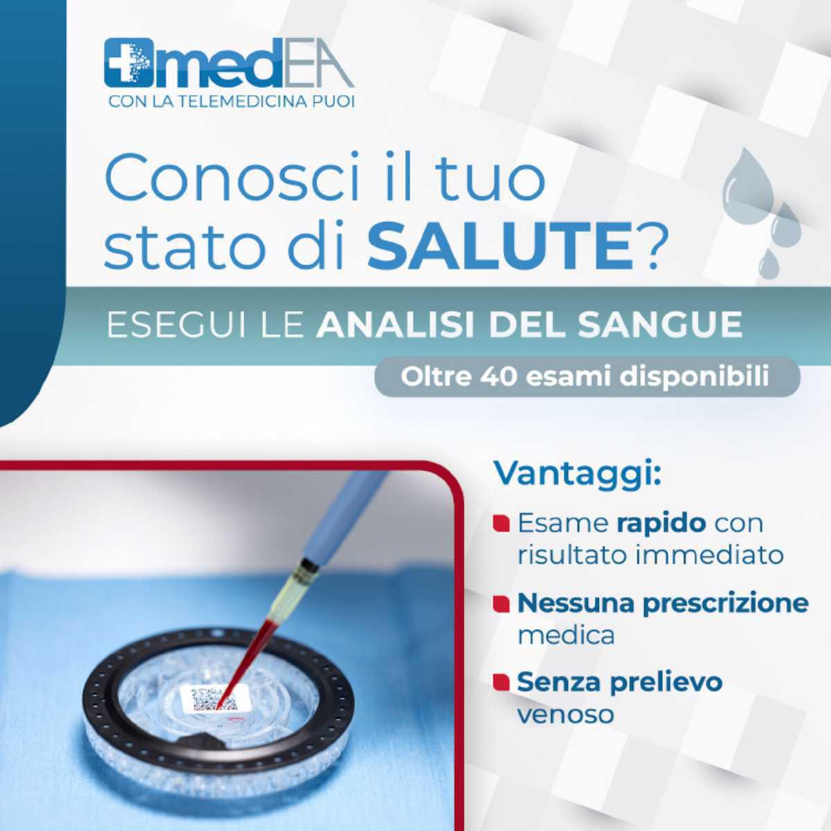 Analisi del sangue in Farmacia Analisi del sangue in Farmacia