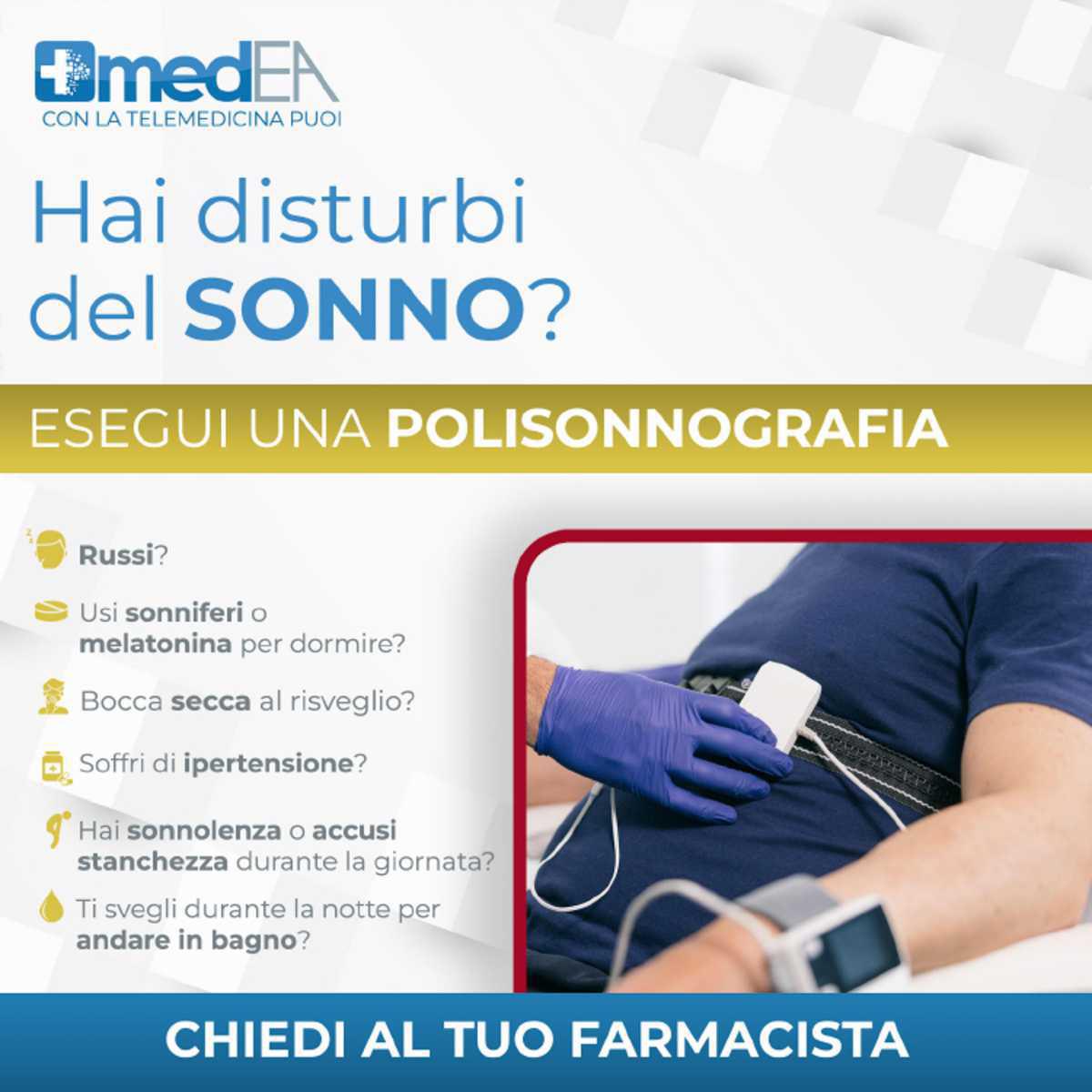 Polisonnografia in farmacia Polisonnografia in farmacia