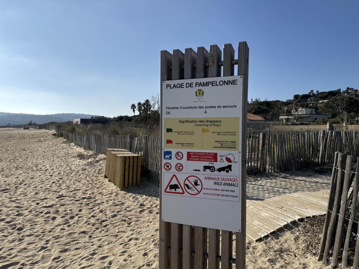 Les plages de Pampelonne