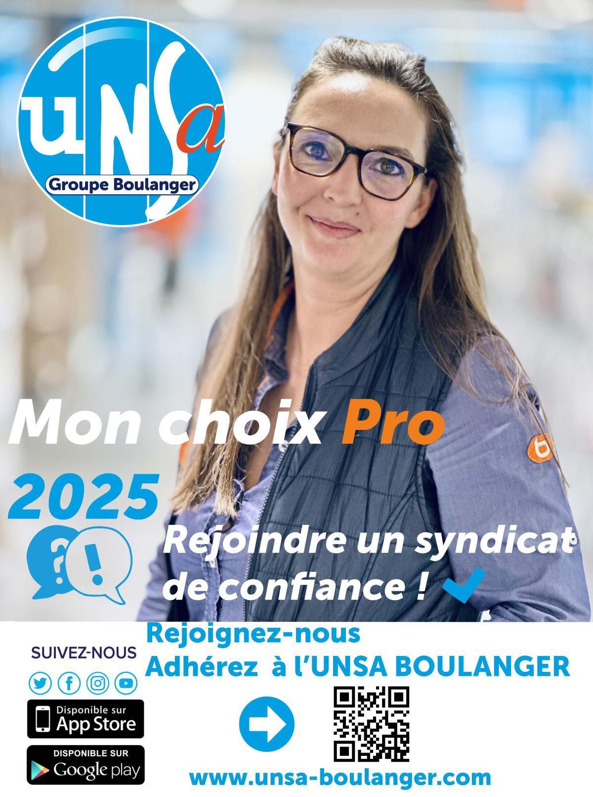 Adhésion UNSA BOULANGER