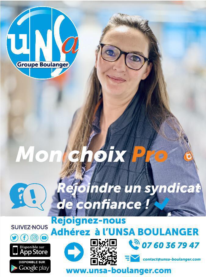 Adhésion UNSA BOULANGER