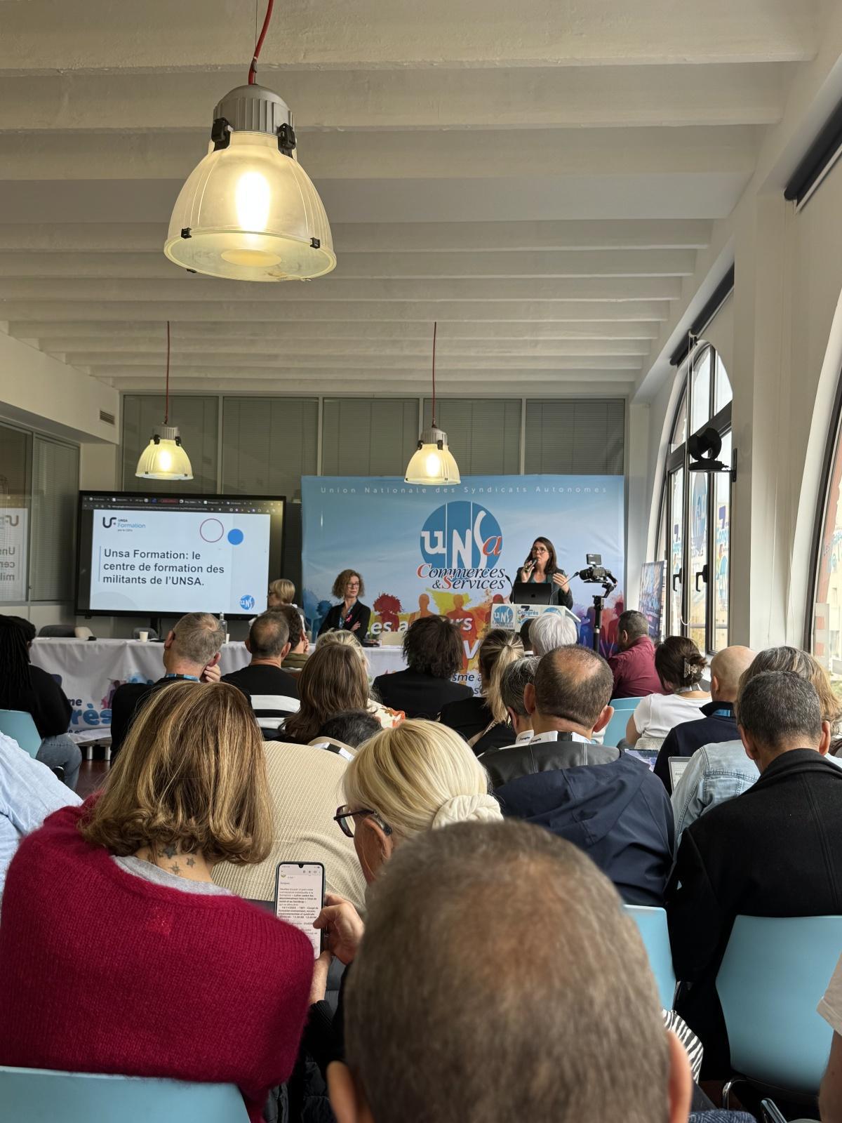 7ᵉ Congrès de la Fédération UNSA Commerces, Distribution et Services (UNSA FCS) Paris