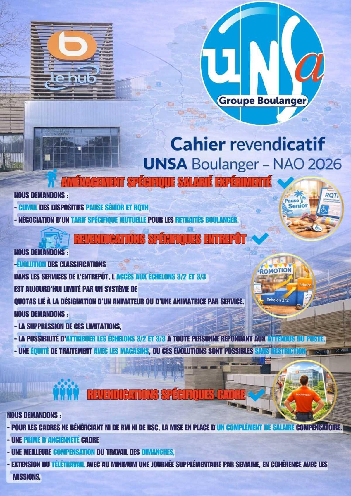 Cahier Revendicatif UNSA 2026