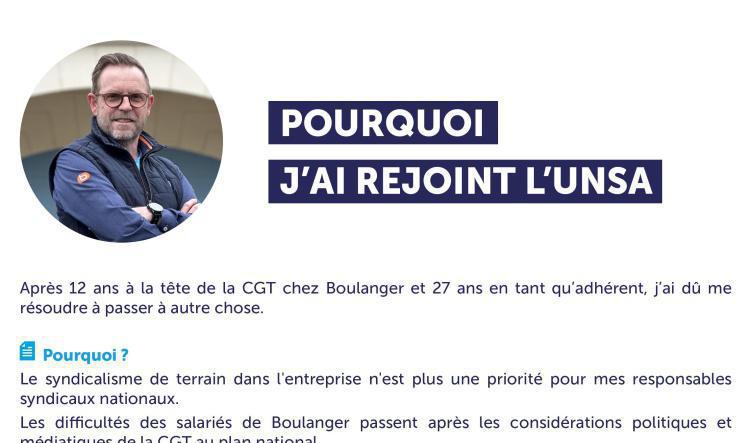 Quand un homme de conviction et d'expérience rencontre l'UNSA... 