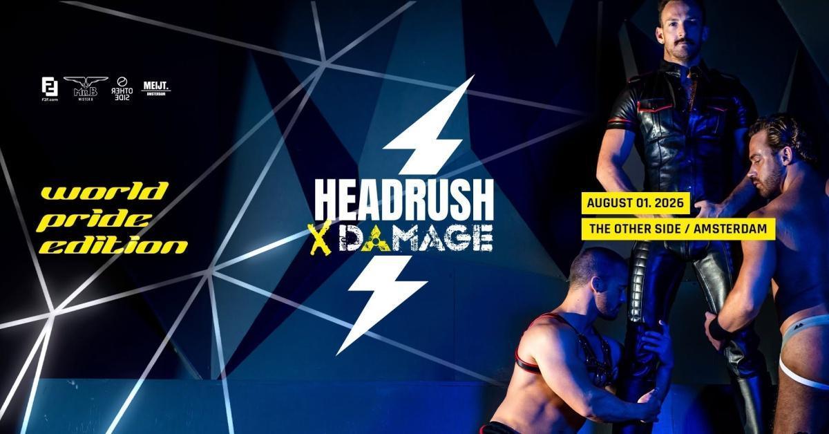 Headrush x Damage – WorldPride Edition