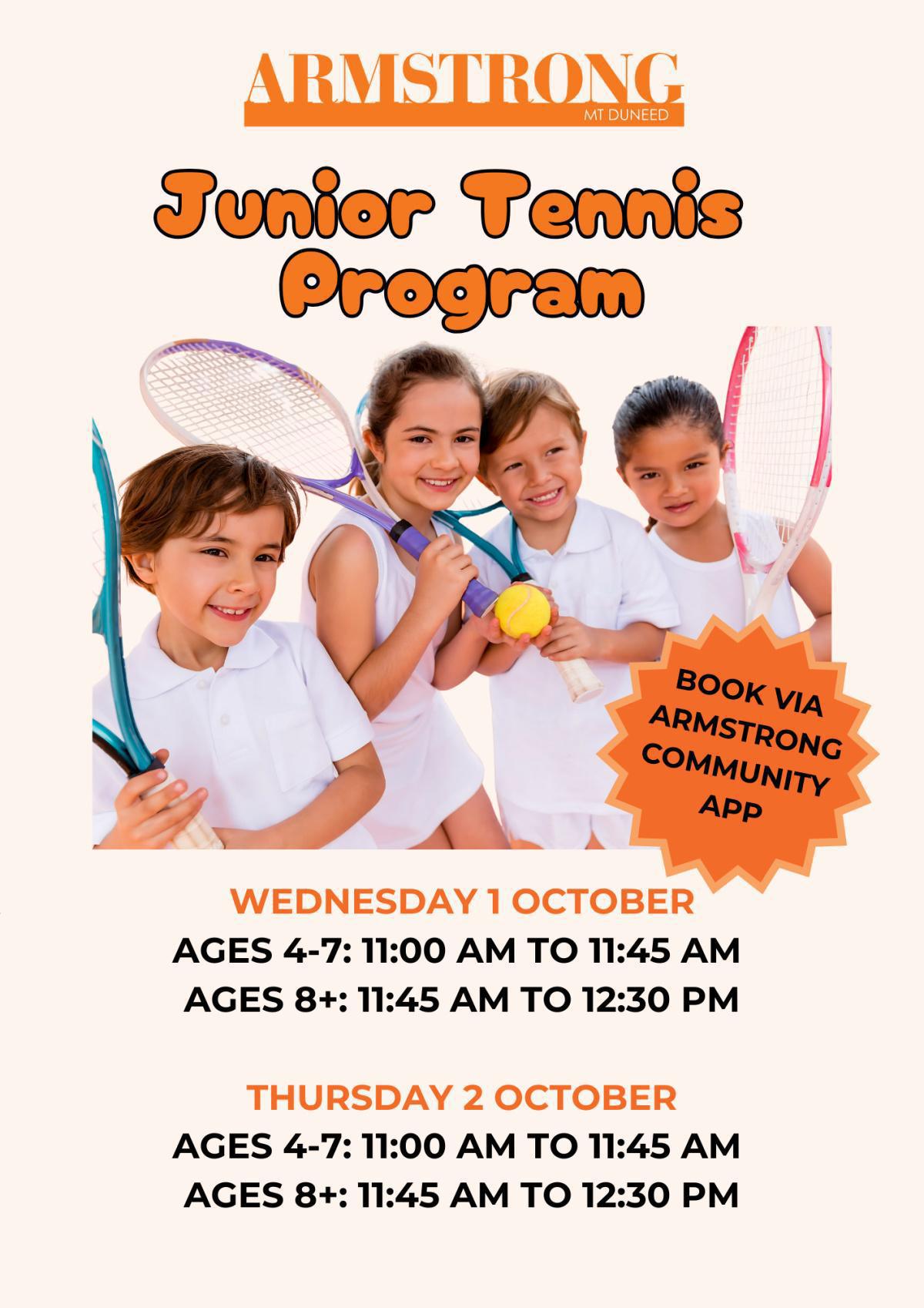 Club Armstrong School Holiday Fun!