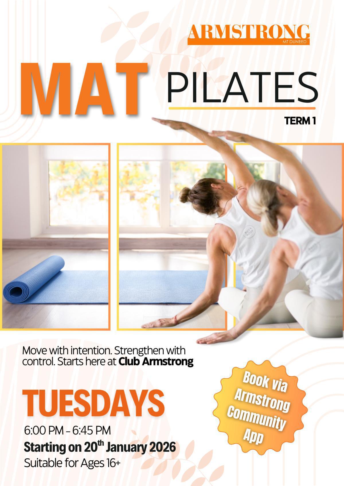 Term 1 Classes at Club Armstrong - The Ultimate Kickoff Term 1 Classes at Club Armstrong - The Ultimate Kickoff