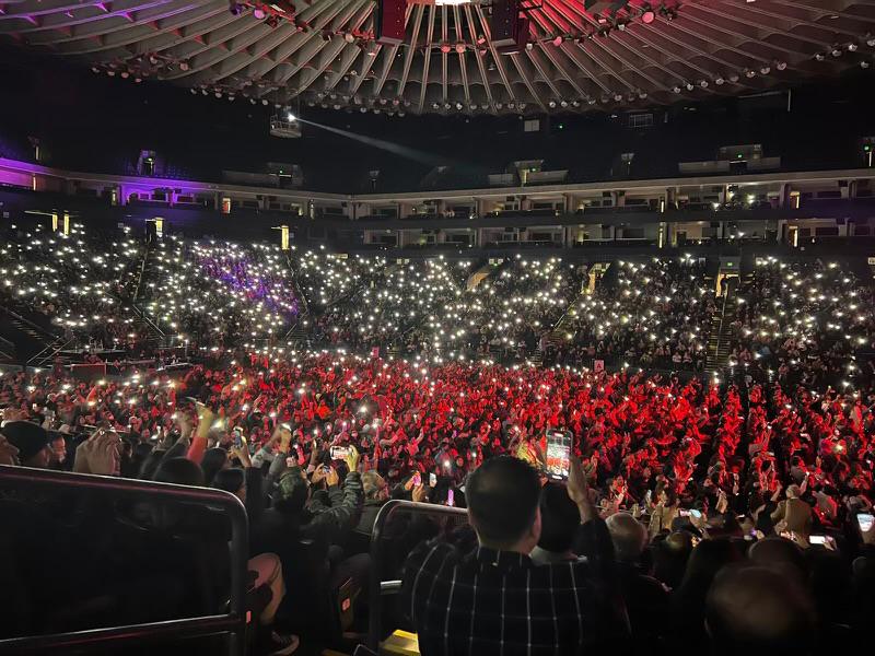 Crowd at the Bay Area Shreya Ghoshal Concert