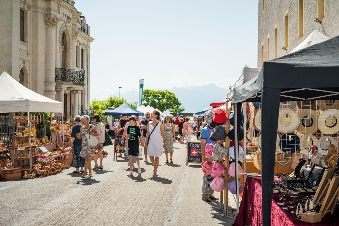🎭Grand Marché de Printemps à Morges (VD)