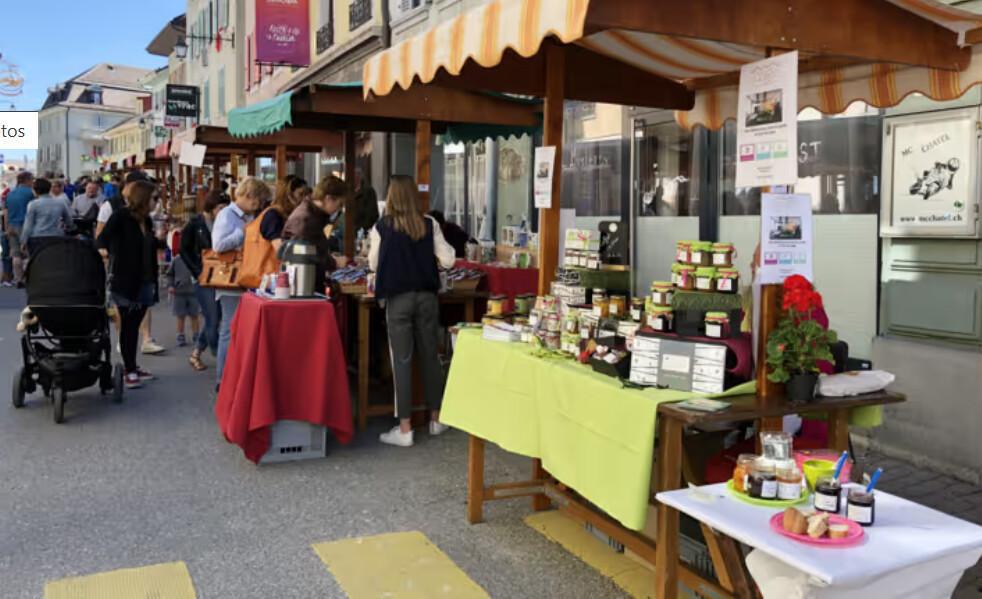 🧺 Marché d'été – Châtel-St-Denis (FR)