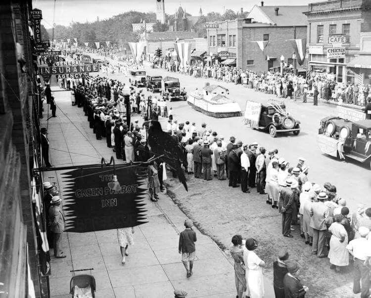 Lapeer Parade circa 1931