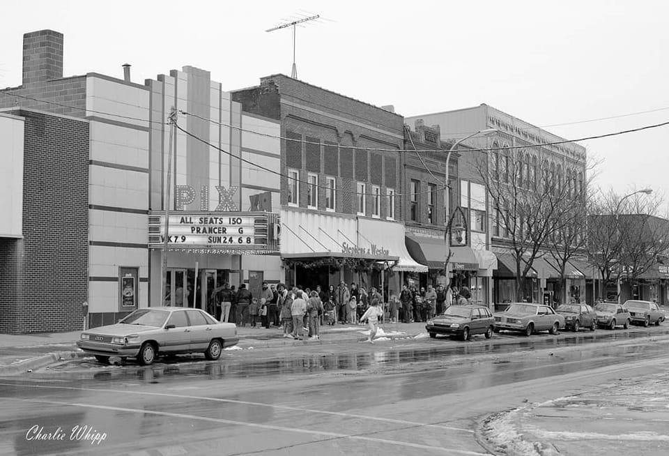 The Pix Theater circa 1989