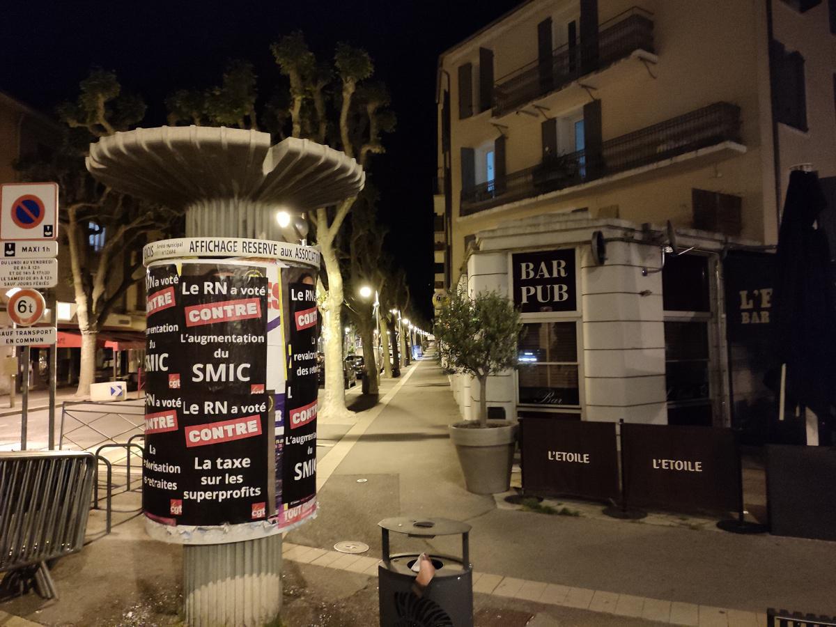 🚨Contre le RN : campagne d'affichage en cours sur le département 🚨Contre le RN : campagne d'affichage en cours sur le département