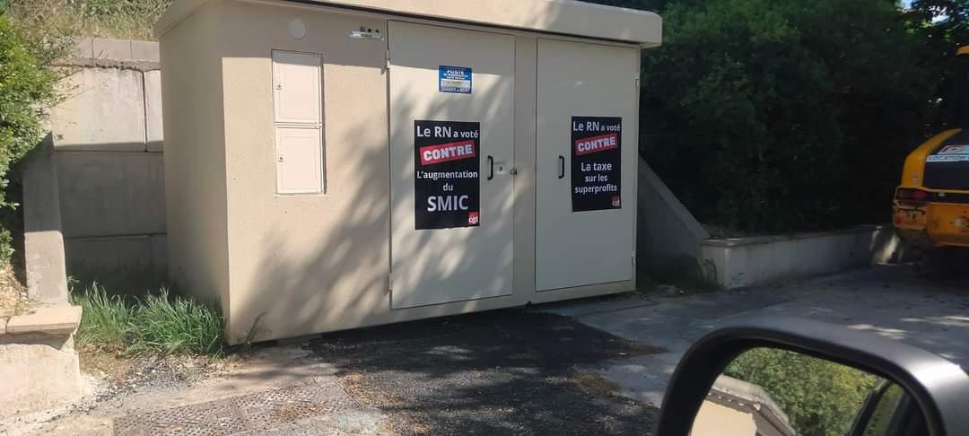 🚨Contre le RN : campagne d'affichage en cours sur le département 🚨Contre le RN : campagne d'affichage en cours sur le département