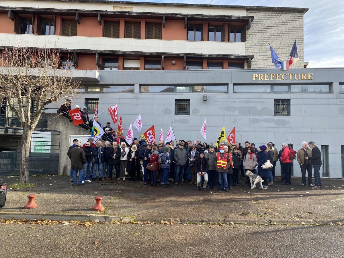 Rassemblement des retraités du 04 Rassemblement des retraités du 04