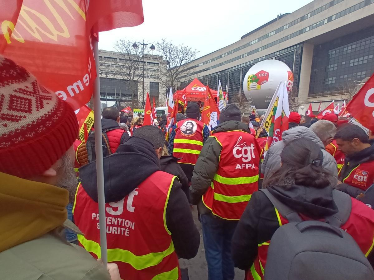 Rassemblement le 22 janvier 2025 à Bercy