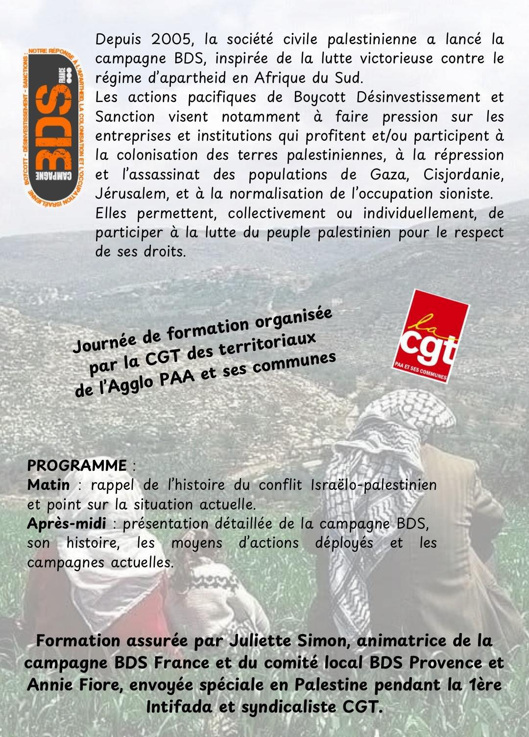 1er Mars : Formation BDS