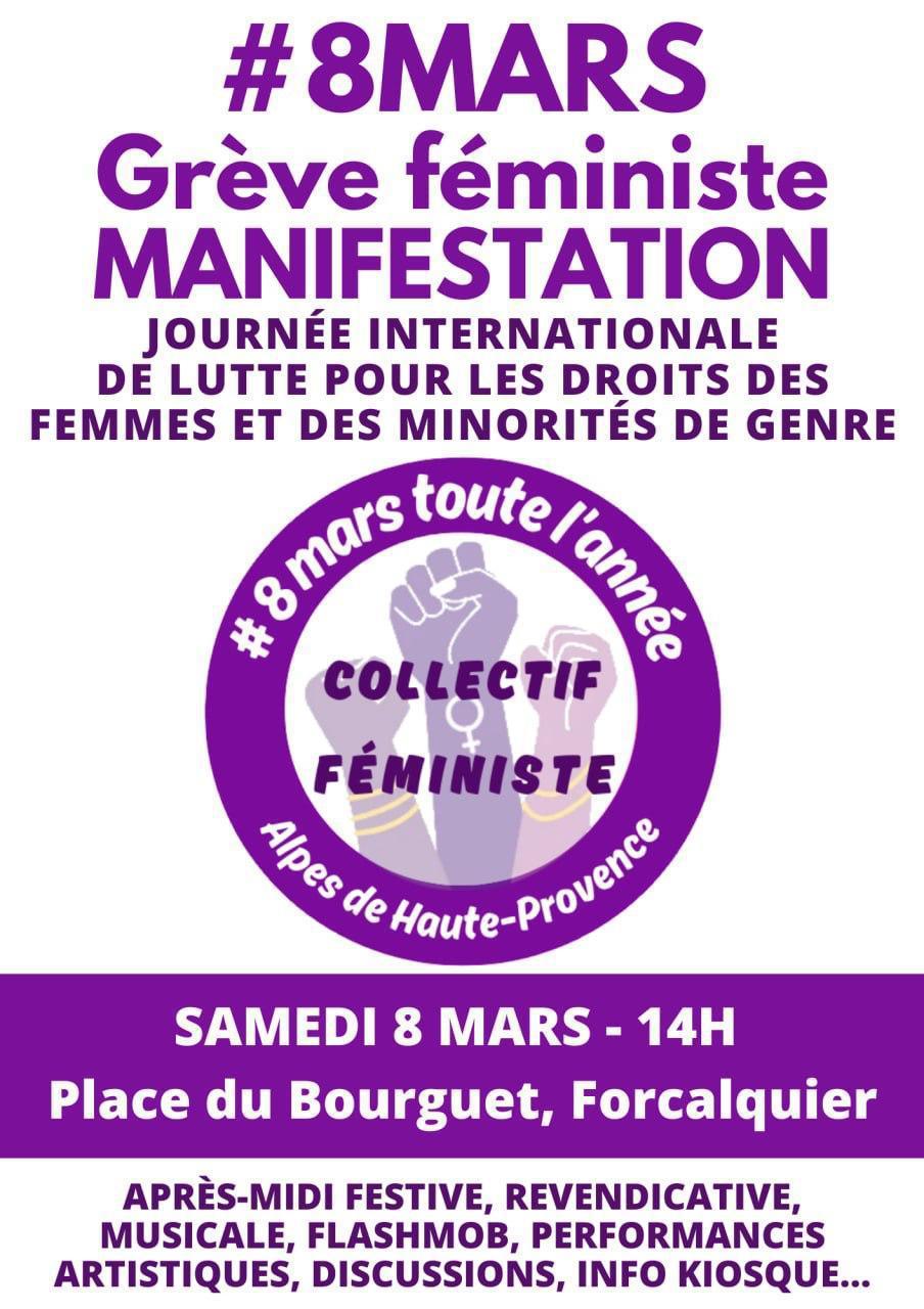 ♀️#8mars : l'agenda
