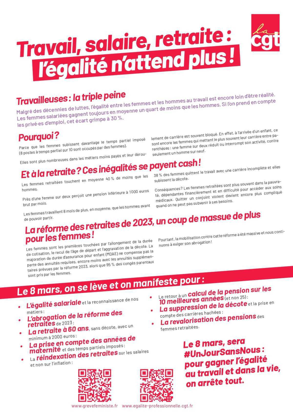 ♀️#8mars : l'agenda