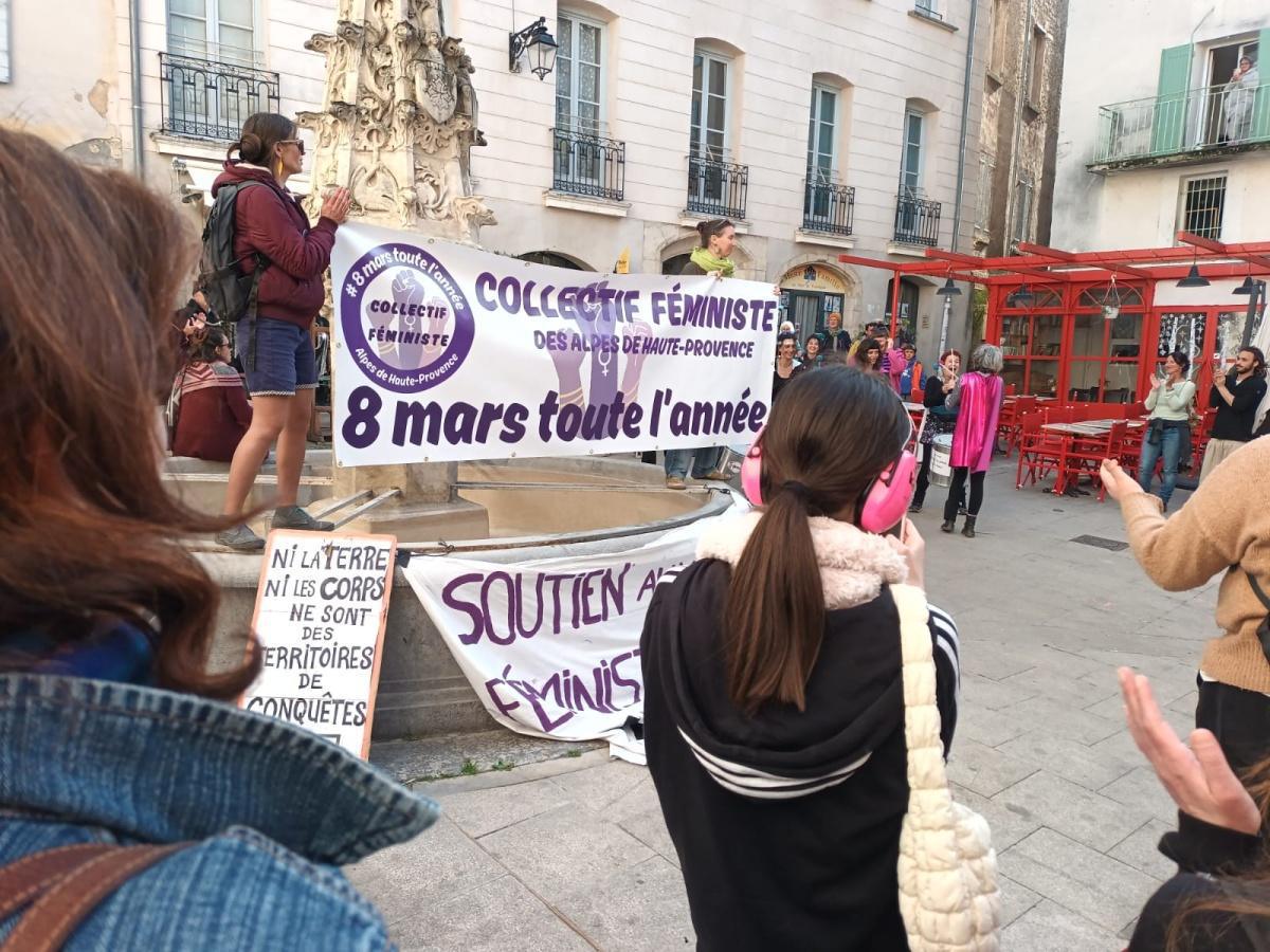 8 mars journée pour les droits des femmes - Forcalquier