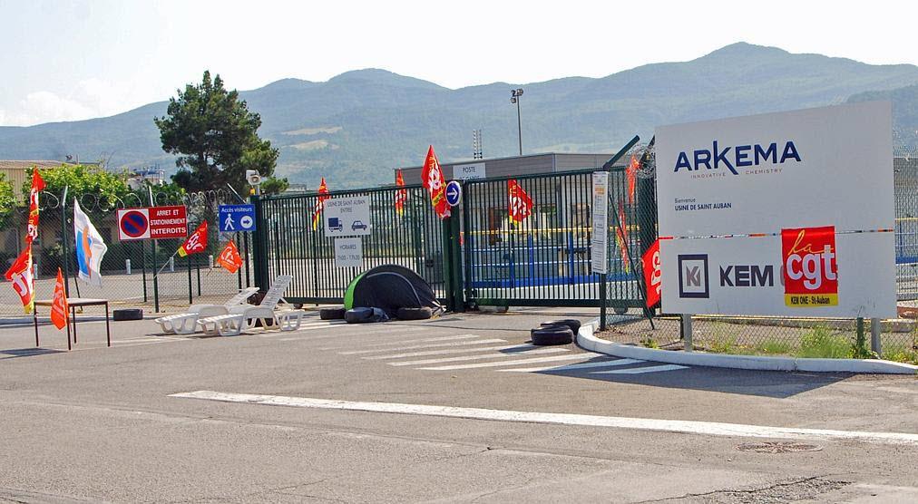 ✊🏼Arkema en grève dès le 11 décembre 