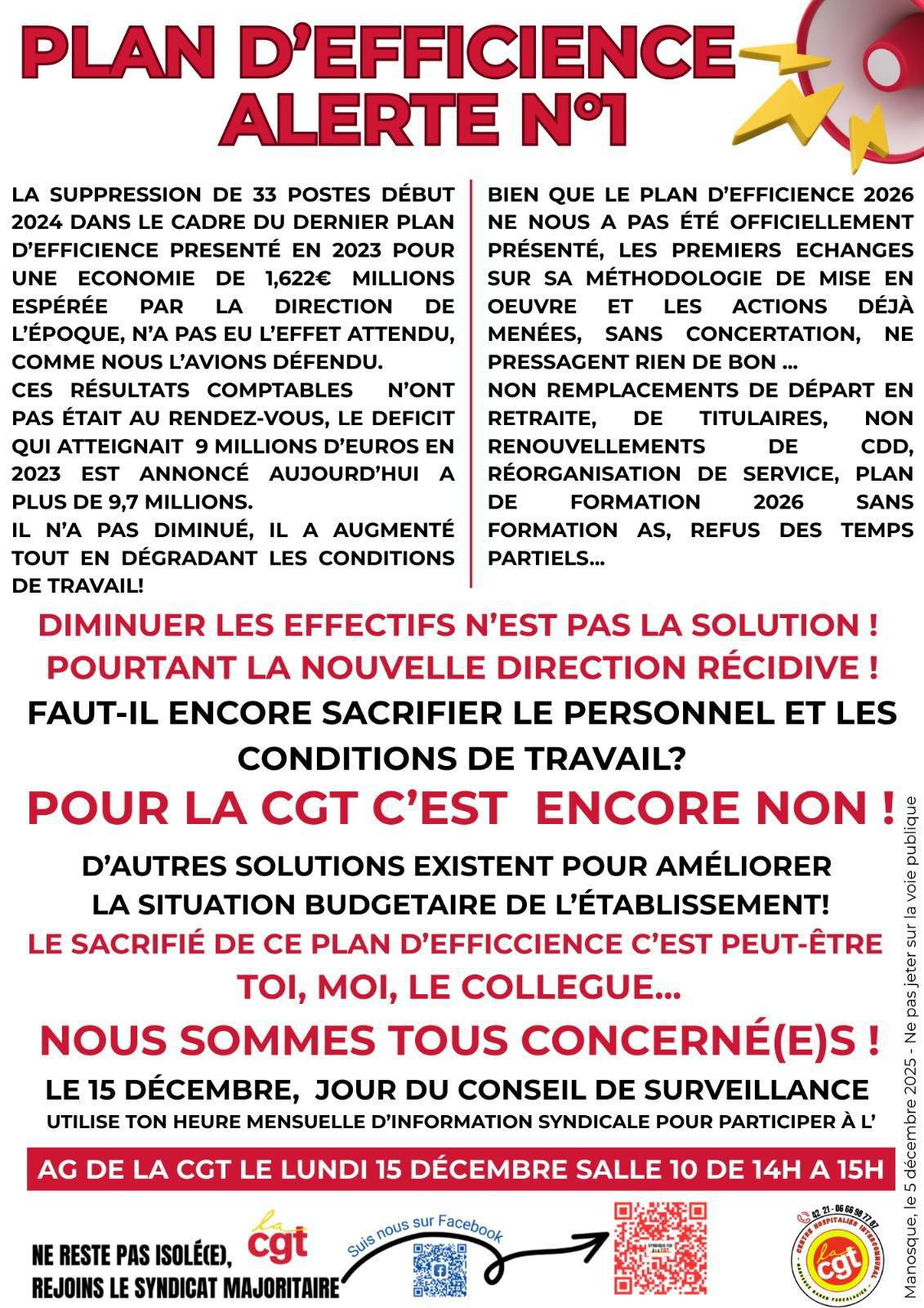 Mobilisation le 15 décembre
