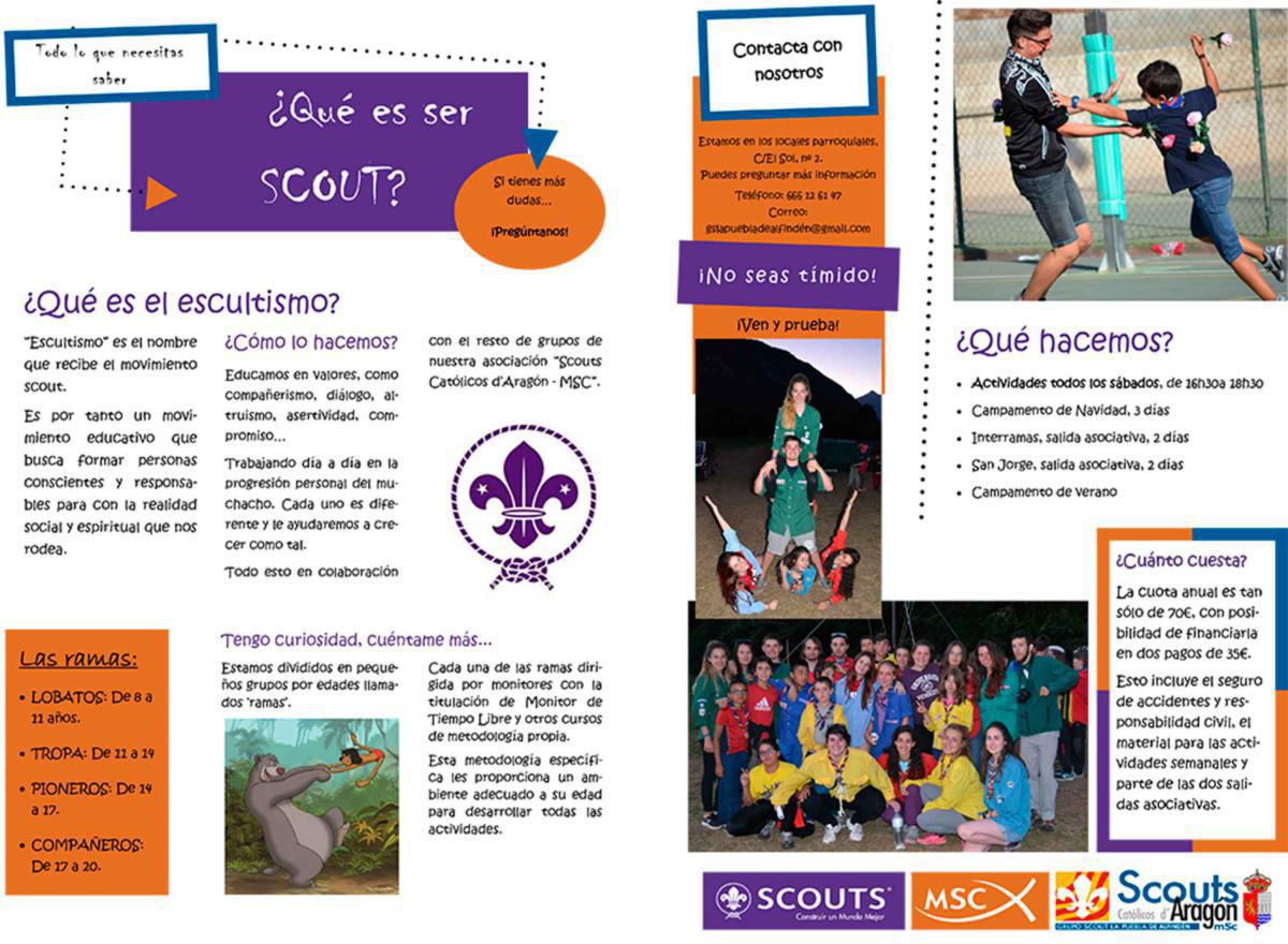Asoc. Grupo Scout "La Puenla de Alfindén" Asoc. Grupo Scout "La Puenla de Alfindén"