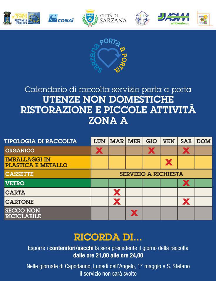 Calendari Utenze Non Domestiche