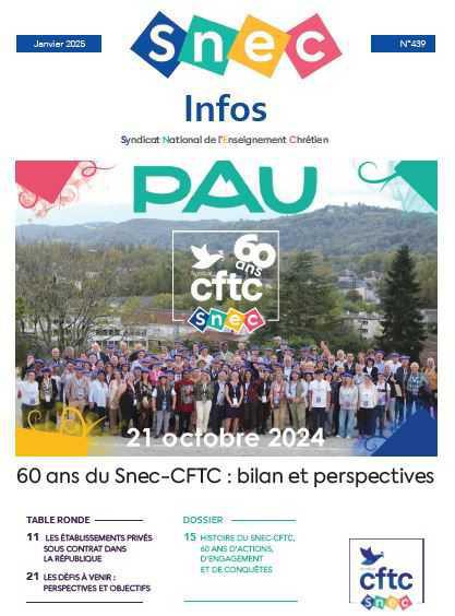Le numéro Collector Snec-Infos spécial 60 ans est à lire gratuitement ici.
