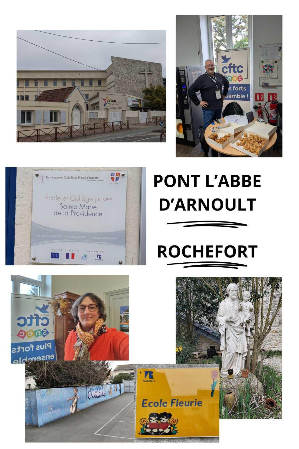 VISITES DANS LE 17 : ROCHEFORT & PONT L'ABBE D'ARNOULT