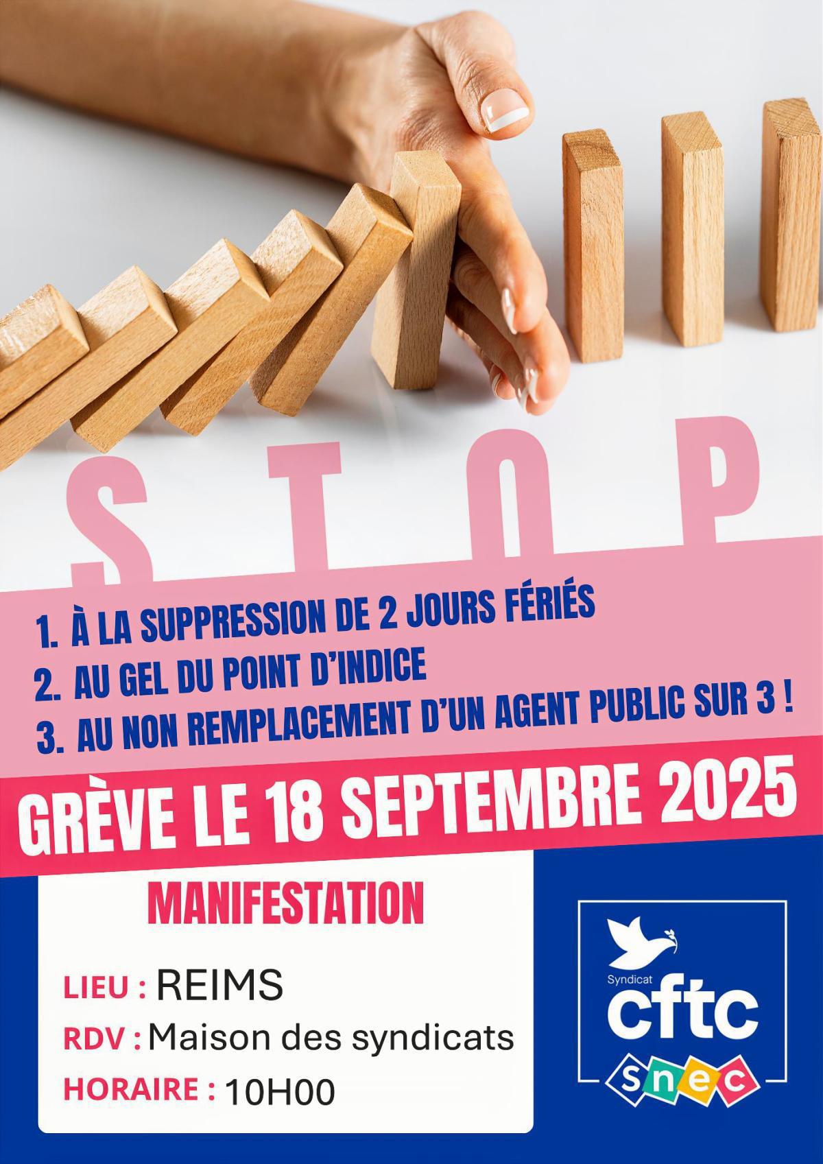 Mobilisation du 18 Septembre 2025 Mobilisation du 18 Septembre 2025