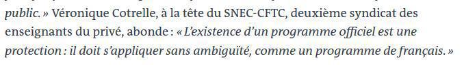 Revue de presse : Depuis la rentrée, le Snec-cftc est présent dans les médias. Revue de presse : Depuis la rentrée, le Snec-cftc est présent dans les médias.